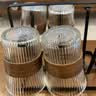 【采销严选】玻璃水杯带杯架套装家用茶杯防烫束腰耐热客厅水杯 杯架+六只风琴杯 320ml 1只 实拍图
