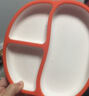 COOKSS宝宝餐盘儿童辅食分格盘吸盘式硅胶碗一体式吃饭餐具防摔带盖 实拍图