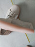 ZHR则则小白鞋女夏季真牛皮网面透气女鞋百搭休闲鞋子女 A70EF 米色 36 实拍图