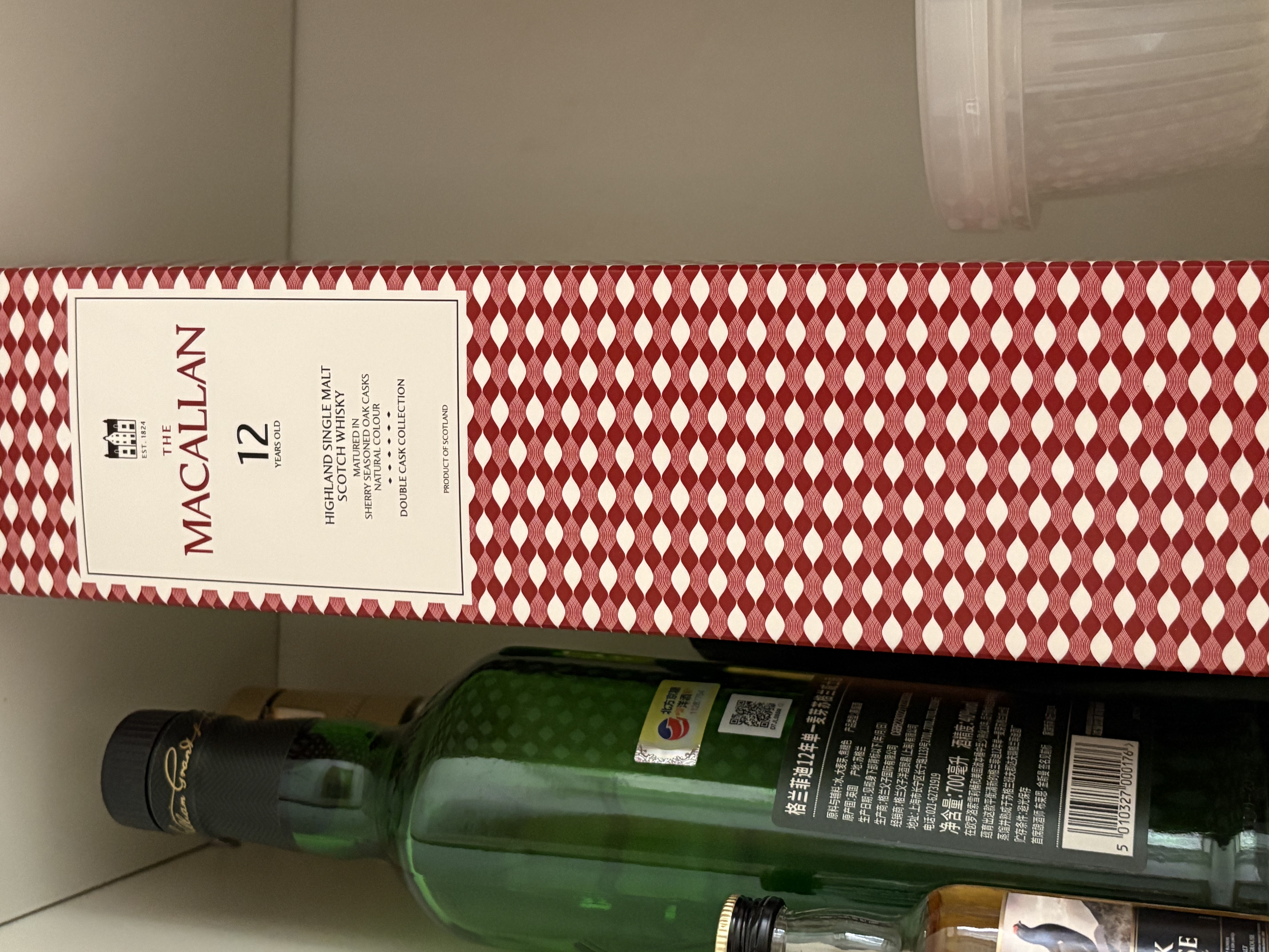 麦卡伦THE MACALLAN【官方正品】12年双雪莉桶单一麦芽苏格兰威士忌喜酒 700ml 实拍图
