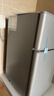 志高（CHIGO）小冰箱迷你小型家用冷藏冷冻两用宿舍出租房用双门办公室电冰箱节能省电 【店长推荐】48L银色【一级能效丨全国联保】 实拍图