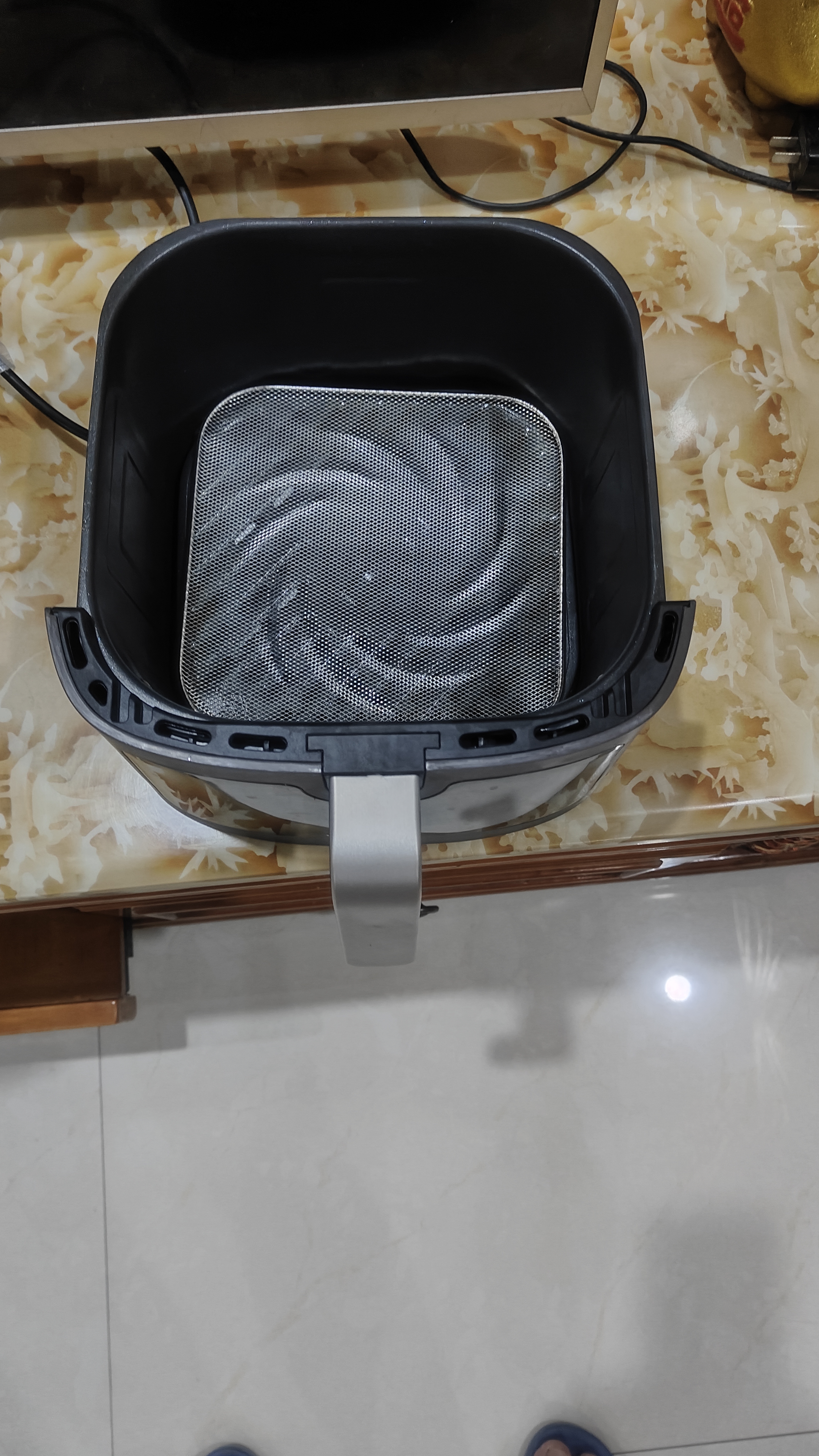 美的（Midea）空气炸锅美的蒸烤一体机小家电 家用大容量6.5L 炎烤免翻面多功能 双热源金属内腔KZC6502 实拍图