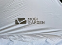 牧高笛（MOBIGARDEN）户外精致露营帐篷双开门透气牛津布防晒防雨两室一厅大空间世家4 世家4-橄榄绿【牛津布版】 实拍图