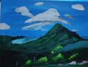 美邦祈富油画框纯棉油画布内框油画颜料肌理画流体画画板diy工具材料实木画材空白画板丙烯画布带框30*40cm 实拍图