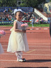 G.duck童装女童连衣裙夏季2026新款公主裙儿童裙子夏天蝴蝶结网纱蓬蓬裙 2409米白色 110 尺码4~5岁【100-110cm】 实拍图