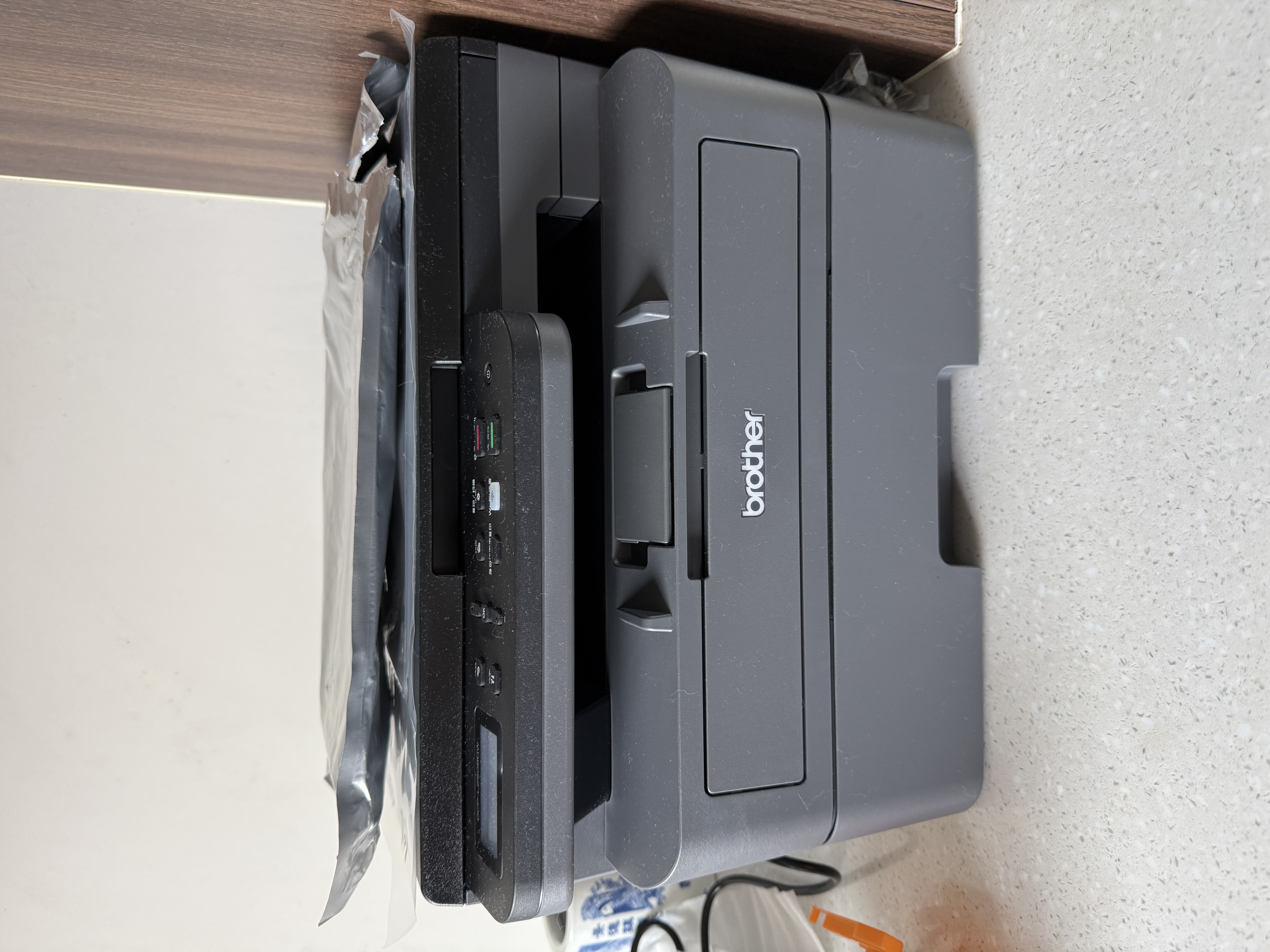 兄弟（brother）DCP-L2508DW黑白激光打印机家用打印机复印扫描一体机无线打印远程打印机双面打印支持有线网络 L2508DW套餐，标配+原装粉盒1只 实拍图