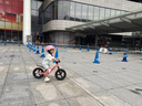 京东京造 儿童头盔护具套装轮滑溜冰滑板自行车骑行节日礼物7件套 粉色 实拍图