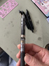 晨光（M&G）文具小金戒K35按动中性笔0.5速干ST头签字笔黑笔商务考试水笔高颜值办公用品 12支装AGPK350QA 实拍图