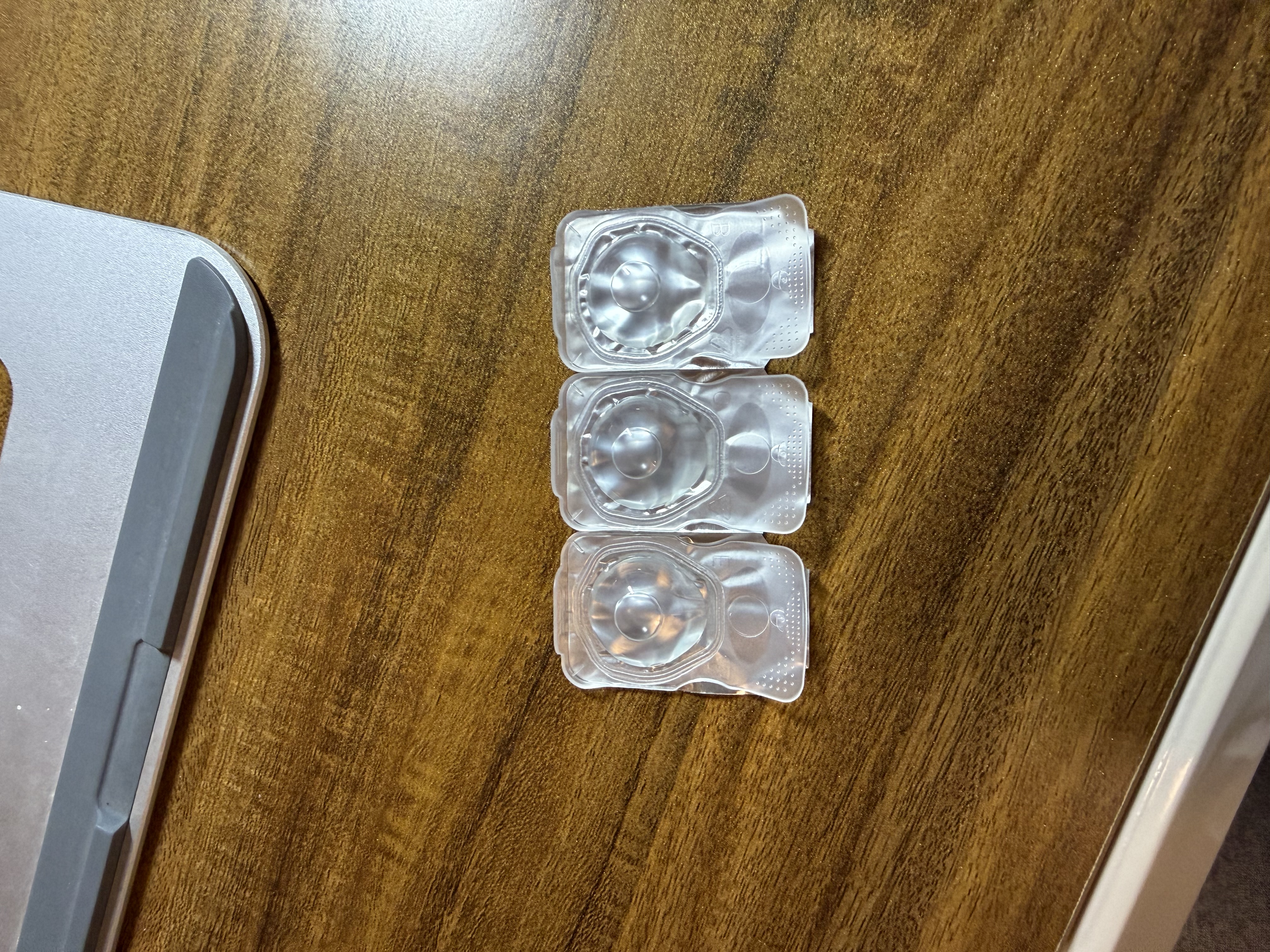 博士伦清朗一日透明近视隐形眼镜日抛30片高清水润每日抛弃型 375度 实拍图