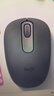 罗技（Logitech）M196 无线蓝牙鼠标 办公鼠标 笔记本商务办公家用 小巧便携 对称手型 石墨灰 实拍图