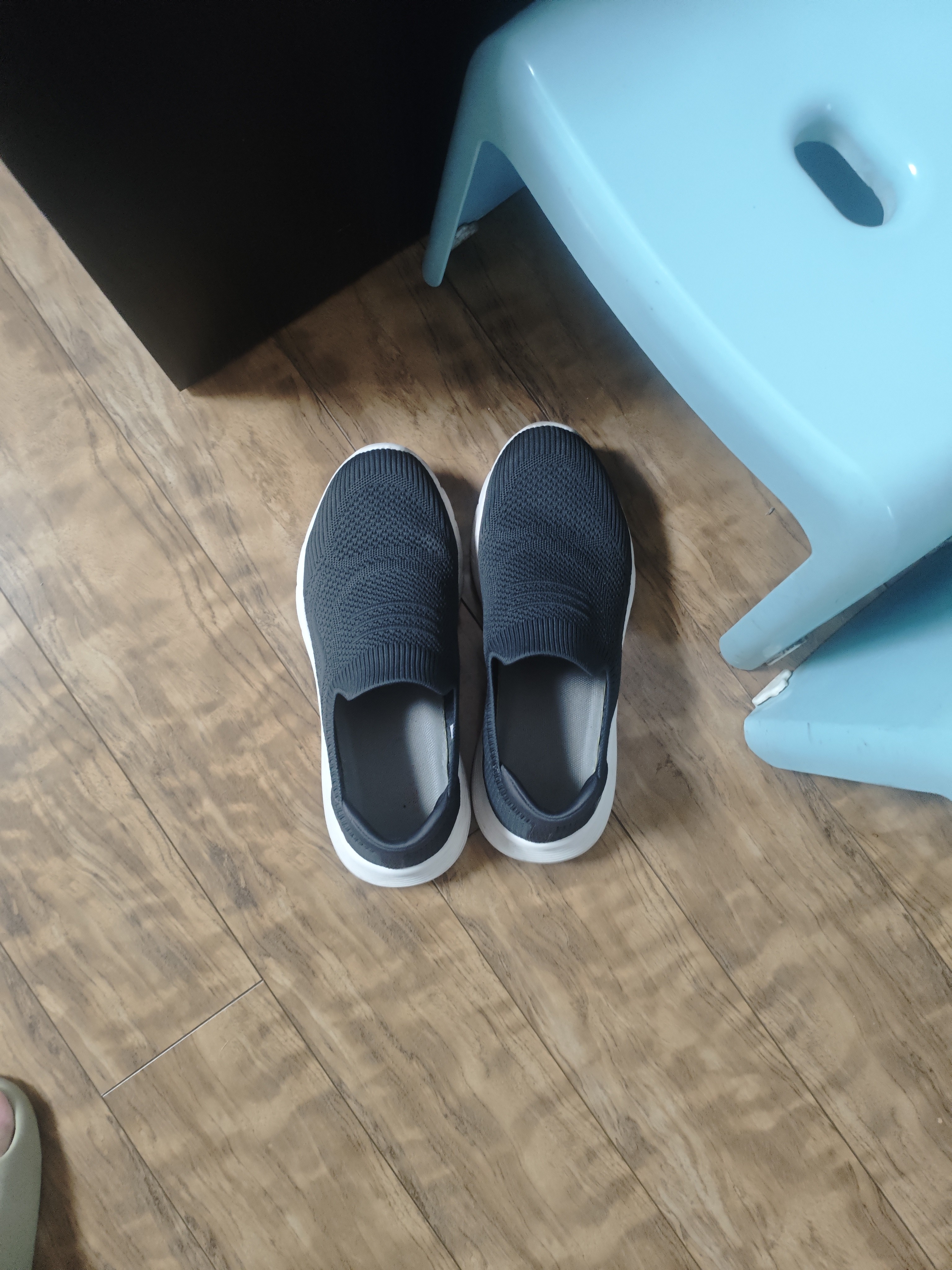 百家好世 拖把杆旋转加粗拖把盘尘推杆圆拖把头配件杆盘套装不含拖把头 实拍图