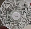 美的（Midea）【飓风节能】七叶柔风立式电风扇/家用轻音落地扇/台式小型风扇/大风力遥控定时摇头风扇 SAH35BSJ 实拍图