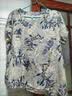 古今（GUJIN）绵绸新品中老年妈妈睡衣女家居服大码遛弯短袖睡裤套装3XL 实拍图