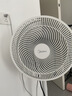 美的（Midea）电风扇家用7叶落地扇摇头电风扇循卧室宿舍轻音风扇 白色丨7叶台地两用 实拍图