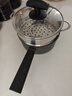 九阳（Joyoung）奶锅麦饭石色不粘锅家用汤锅辅食锅雪平锅泡面炉灶通用18cm赠蒸格 实拍图