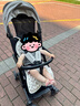 爱贝丽遛娃神器mini婴儿推车可坐可躺口袋推车折叠伞车旅行便携手推车 小不点6S Pro 玛雅灰（升级单手收车） 实拍图