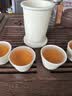 京东京造 旅行茶具套装 便携茶具快客杯户外茶杯整套米黄舟山 一壶四杯 实拍图