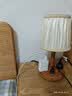 苏士赫尔摩【北欧风格】复古台灯插座 | 禅意古风夜灯 卧室书房床头灯 可换灯泡 3档亮度 4位2U1C 1.8米 实拍图
