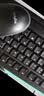罗技（Logitech）MK295无线键鼠套装 静音办公无线键盘鼠标套装 静音鼠标键盘笔记本电脑键盘薄膜 全尺寸家用104键 MK295黑+短鼠标垫（20*23） 实拍图