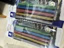 施德楼（STAEDTLER）金属色记号笔 1-2mm速干勾线马克笔 学生手账贺卡请帖签名笔开学必备用品5色套装8323-SBK5 实拍图