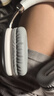联想投资品牌异能者头戴主动智能降噪蓝牙耳机重低音低延时游戏音乐网课骑行 适用拯救者小新礼品 银色 实拍图