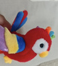 jollybaby小鸟飞飞安抚毛绒玩具婴幼儿推车挂件毛绒车载玩具床铃-鹦鹉 实拍图