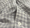MUJI[自营限定款]女士无侧缝 双层纱织睡衣 纯棉家居服 薰衣草色 S 实拍图