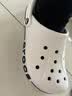 卡骆驰（CROCS）贝雅卡骆班洞洞鞋|205089 白/深蓝-126   40 (250mm)   实拍图