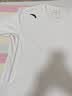 安踏七夕节礼物休闲短袖t恤男棉感纯色圆领运动打底衫宽松情侣上衣女 实拍图