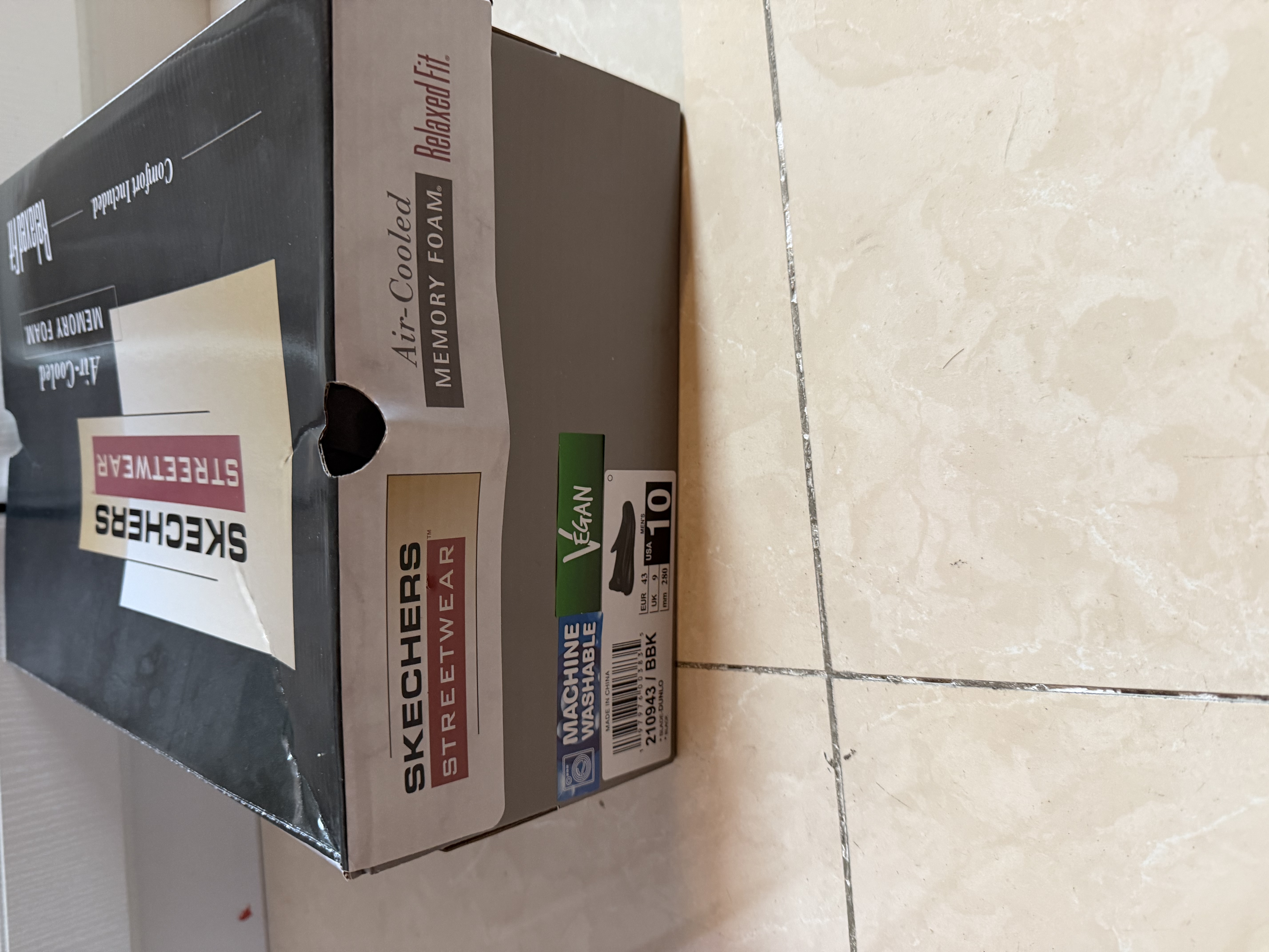 斯凯奇（Skechers）健步鞋男士软底舒适一脚蹬休闲鞋宽楦减震运动鞋跑步鞋 实拍图