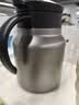 京东京造保温壶 焖茶暖水壶【陶瓷内胆】茶水分离办公室泡茶闷泡壶 灰色1L 实拍图