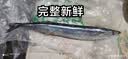 大号秋刀鱼 3-5条/斤无冰净重新鲜海捕鲜活冷冻海鲜烧烤食材鱼类 海捕秋刀鱼4斤（3-5条/斤） 实拍图