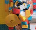 星涯优品积木桌大颗粒儿童玩具男女孩拼装益智玩具学习餐桌1-3-6生日礼物 实拍图
