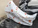 星月蓝 车衣电动摩托车防雨罩加厚 摩托电动车自行车防尘防雨套子 实拍图