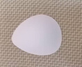 ubrascare术后专用轻质天然乳胶透气水滴义乳假胸假乳房 裸感肤左M 3号 实拍图