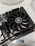 冰曼MC45-6下压式6热管CPU散热器ITX超薄1700风冷X99静音2011台式mini小机箱AMD电脑AM4AM5风扇i3i5i7 MC45-6黑色-无光【6热管 总高45mm】 实拍图
