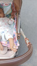 婴儿凉席冰丝席子新生儿可用夏季儿童幼儿园午睡藤席宿舍双面凉席 动物乐园 60cm*120cm(幼儿园推荐尺寸) 实拍图
