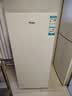 海尔（Haier）山茶花138L立式冰柜小型家用小冰箱冷柜真风冷无霜冷冻冷藏转换一级一键速冻大容量BD-138WGH90WF 实拍图