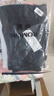 罗蒙（ROMON）休闲裤子夏季男士冰丝速干直筒长裤薄款运动裤子男JRY黑色平脚XL 实拍图