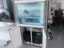 森森（SUNSUN）大型鱼缸底过滤水族箱客厅家用落地玻璃生态金鱼缸 【实时温显+灯控】珍珠白 0.8米长35cm宽 实拍图