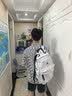 Jordan男女乔丹 聚酯纤维 满天星 书包背包 双肩包HA6473-100白 MISC 实拍图