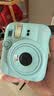 INSTAX富士instax立拍立得 一次成像相机 mini13（mini12升级款）蜜瓜绿 实拍图