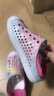 Skechers斯凯奇儿童洞洞鞋夏季凉鞋男女童涉水溯溪鞋防滑沙滩拖鞋91995L 【彩虹】浅粉色/LTPK 32 实拍图