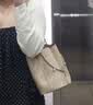 蔻驰（COACH）奥莱女士夏季女包经典标志ROWAN水桶包单肩斜挎包通勤 SV/沙黄色/灰褐色 实拍图
