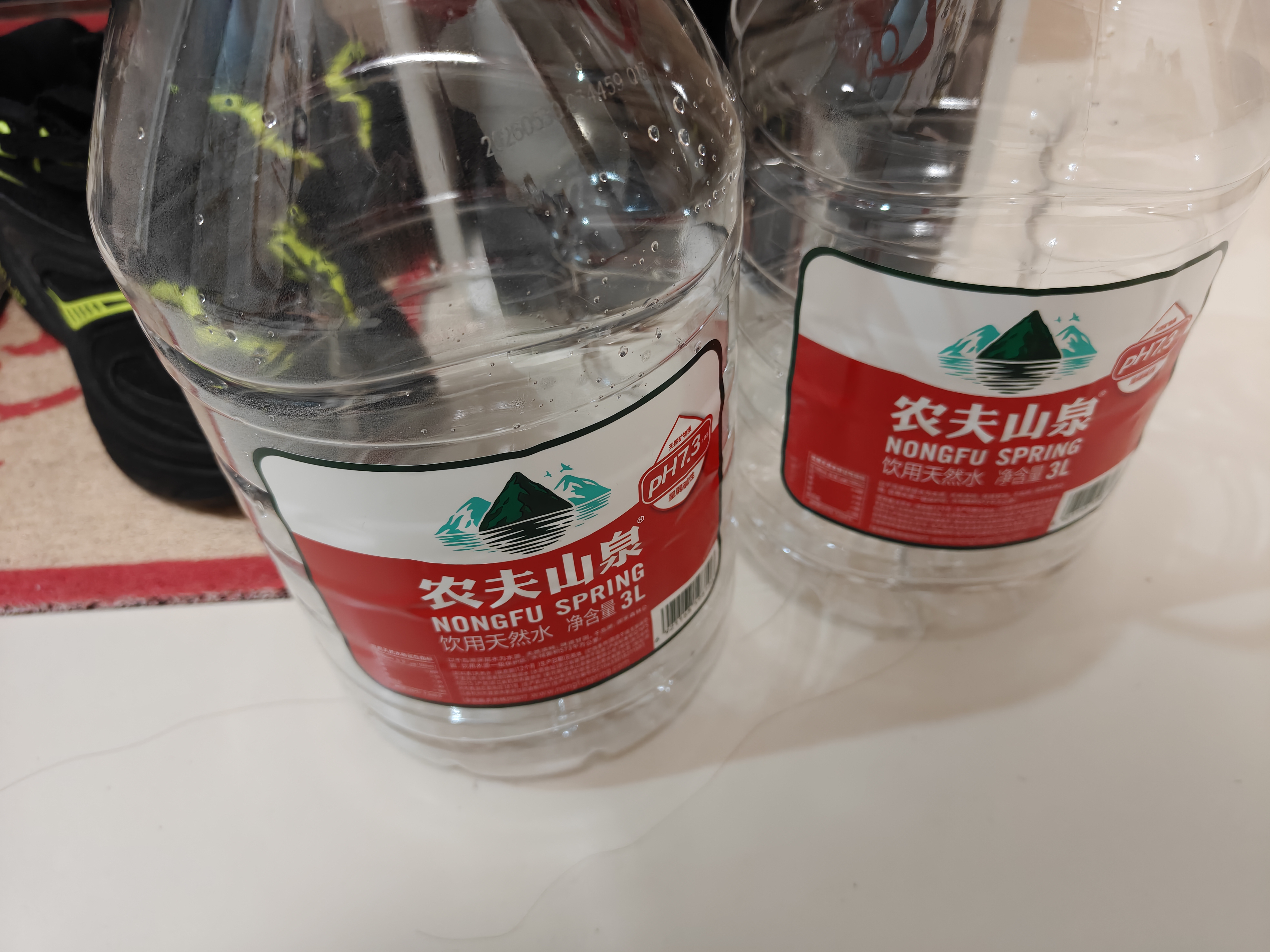 农夫山泉  饮用水 饮用天然水3L*6桶 整箱 桶装水 实拍图