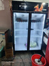 新飞 （Frestec）展示柜冷藏保鲜柜酒水饮料冰柜双开门冷藏柜酒店冷藏保鲜柜超市直冷玻璃门风冷无霜冰箱立式冷柜 大双门黑红上机900L【4D风冷无霜】1.2米 实拍图