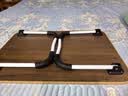 九千谷床上书桌懒人电脑桌折叠桌学生宿舍书桌坐地桌60*40*26胡桃木3782 实拍图