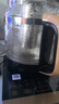 美的（Midea） 养生壶1.5L 高硼硅玻璃煮茶壶 智能预约保温电热水壶 大口径烧水壶电水壶 附带滤网 年货 【316L材质】GE1703Pro 1.5L 实拍图