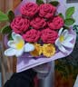 初朵广志给美伢花蜡笔小新永生花束生日礼物女闺蜜七夕情人节毕业老师 实拍图