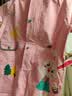 lemonkid儿童雨衣男童女宝宝雨披小学生雨具 蒂娜彩虹星星兔连体 M 实拍图